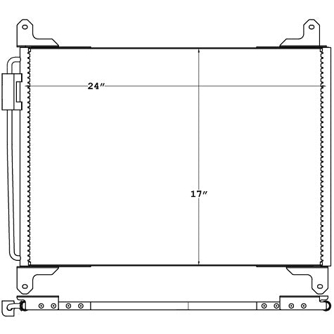 Condensador para Freightliner M2 Business Class
