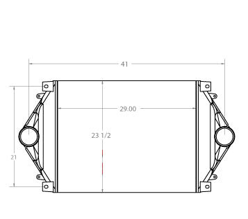 Postenfriador para Bluebird / Volvo Americano
