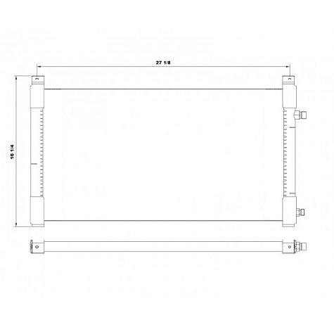 Condensador para Volvo / Mack Vnl / Vnm / Vhd